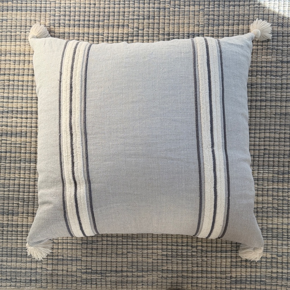 pair of serena and lily pillow covers